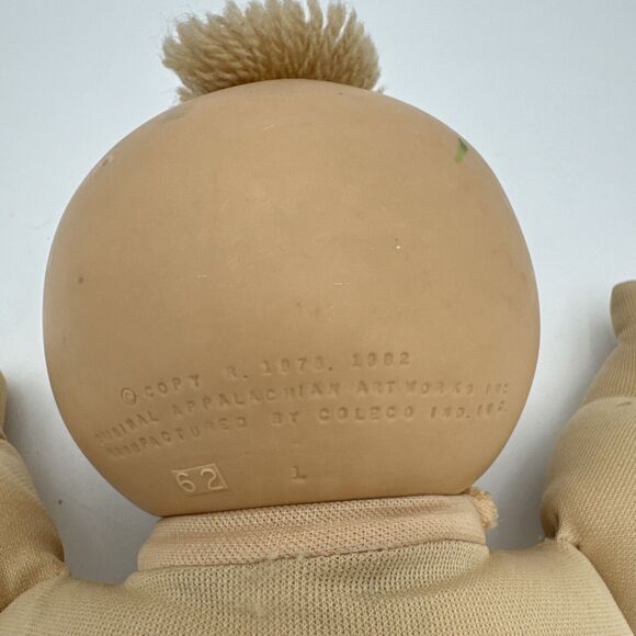 1985 Preemies Cabbage Patch Kid Doll Blue Eyes Blue Signature Factory CPK - Picture 5 of 16